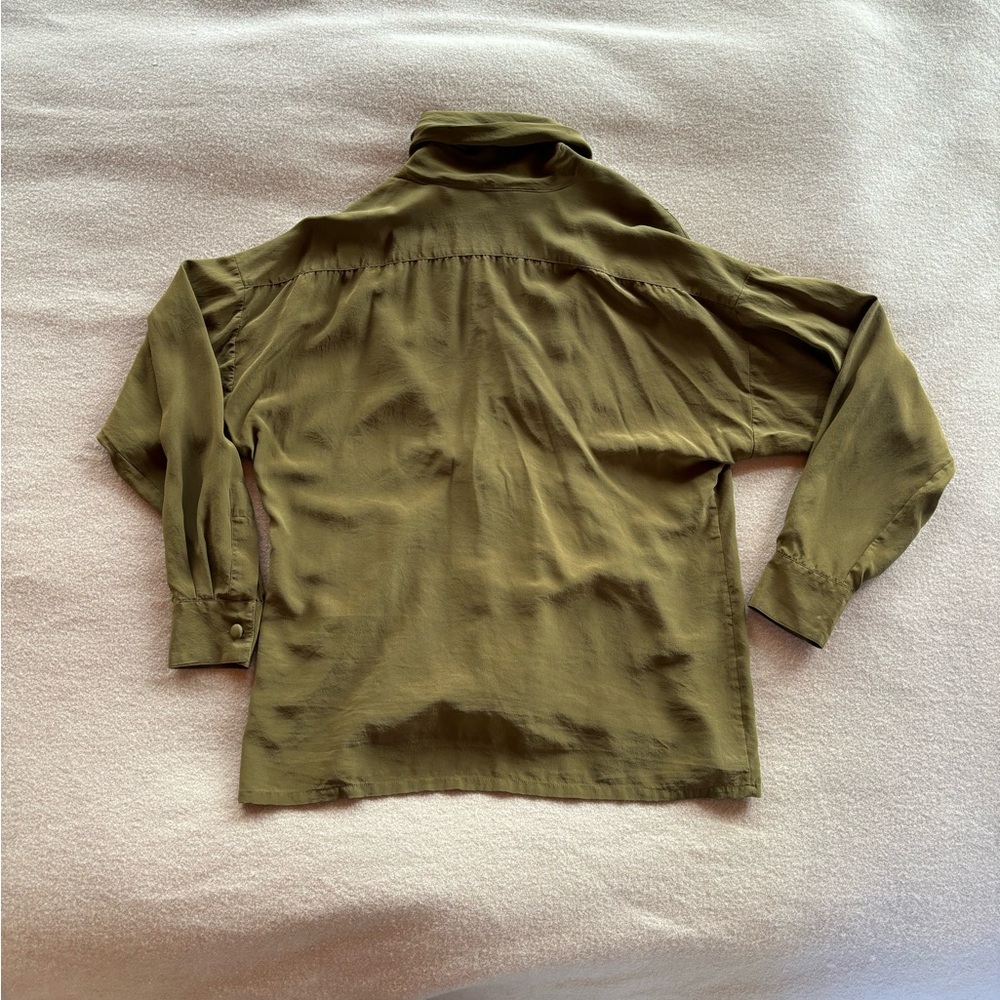 Vintage Nordstrom Silk Blouse - Picture 4 of 6